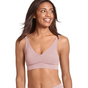 Jockey Women's Seamfree Rib Molded Cup Plunge Bralette - 1 of 3