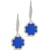 SHINE by Sterling Forever Rose Petal Short Drop Earrings - 2 of 3