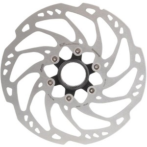 Shimano SLX SM-RT70-LE Disc Brake Rotor - 203mm, Center Lock, Silver - 1 of 2