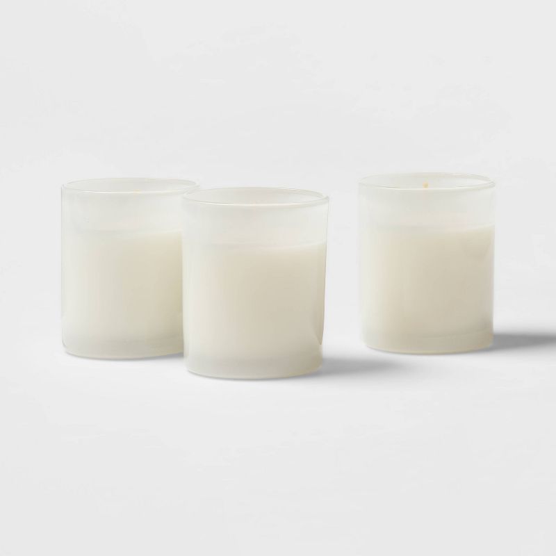 3ct Milk Glass Multi-Scent Mother&#39;s Day Jar Candle Gift Set 15oz - Opalhouse&#8482;, 4 of 5