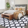 Modern Shag Area Rug Non Slip Fluffy Shaggy Rug Ultra-Soft Living Room Rug Indoor Plush Floor Carpet High Pile Non Shedding Furry Rug for Bedroom - 2 of 4