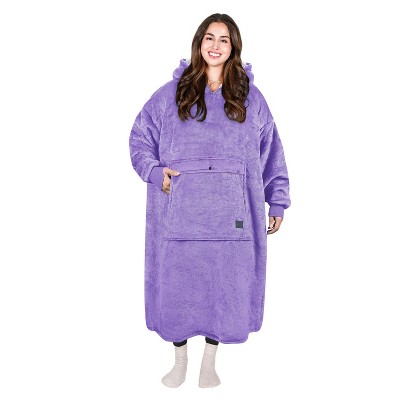 Tirrinia Women Oversized Hoodie Blanket Sweatshirt, Super Soft Warm Giant Wearable Blankets, Gifts for Women Men