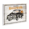 Stupell Industries Happy Halloween Pumpkin Truck Wall Plaque Art - 2 of 4