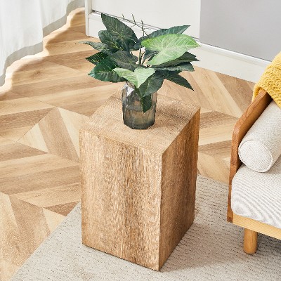 Lyngins Minimalist Rectangular Coffee Table,  MDF Tea Table with Natural Texture, Spacious Surface, Ideal Center Table & Living Room Table