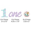Big Dot of Happiness 1st Birthday Let's Be Mermaids - DIY Shaped First Birthday Party Cut-Outs - 24 Count - 2 of 4