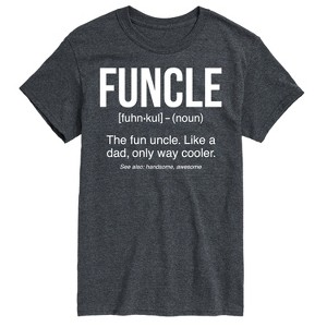 Men's - Instant Message - Funcle Definiton Short Sleeve Graphic T-Shirt - 1 of 4
