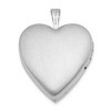 Black Bow Jewelry Sterling Silver 20mm Polished Heart Locket - 3 of 4