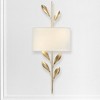 Crystorama Lighting Broche 2 - Light Sconce in  Antique Gold - 2 of 3