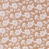 No. 918 1pc 54"x14" Mistral Floral Print Semi-Sheer Rod Pocket Kitchen Curtain Valance Terracotta - 3 of 4