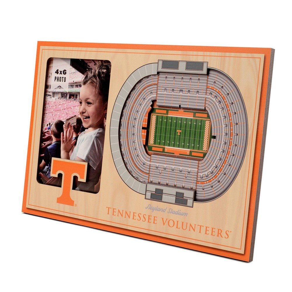 Photos - Photo Frame / Album 4" x 6" NCAA Tennessee Volunteers 3D StadiumViews Picture Frame