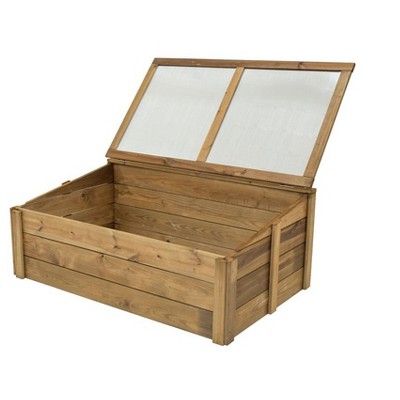 Tierra Garden Wooden Cold Frame