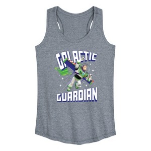 Women's - Disney - Buzz Galactic Guardian Graphic Racerback Tank - 1 of 4