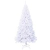 Artificial Christmas Tree White PVC and Steel 82.7 in - 3 of 4