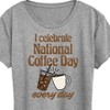 Women's - Instant Message - Coffee Lover Short Sleeve Graphic T-Shirt - 2 of 4