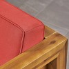 Oana Acacia Wood Club Chair - Christopher Knight Home
 - 3 of 4