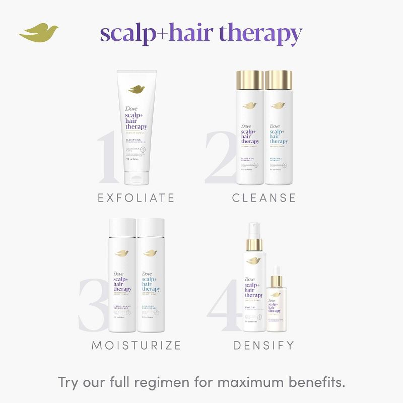 Dove Beauty Density Boost Clarifying Shampoo for Scalp and Oily Hair Treatment - 9.25oz, 5 of 9