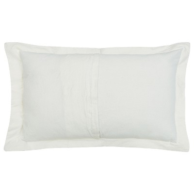 Ivory Tufted Chenille Cotton King Sham