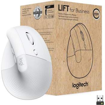 Logitech Lift Vertical Wireless Ergonomic Mouse with K380 Keyboard and USB  Hub
