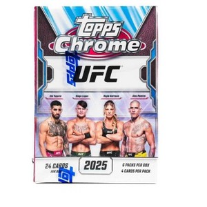 2025 Topps Chrome UFC 6-Pack Blaster Box - 1 of 4