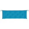 vidaXL Garden Bench Cushion Light Blue 59.1"x19.7"x2.8" Oxford Fabric - 4 of 4