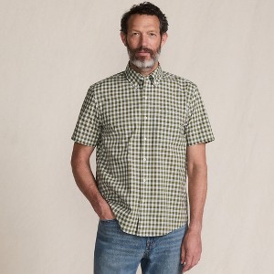 Lands' End Men's Short Sleeve Essential Lightweight Poplin - 1 of 4