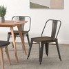 New Pacific Direct Brian Metal Side Chair,Set of 4 - 2 of 4