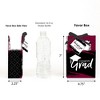 Big Dot of Happiness Maroon Grad - Best is Yet to Come - Burgundy  Graduation Party Favor Boxes - Set of 12 - 2 of 4