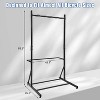 Freestanding Bike Stand for Garage, 5 Bikes Vertical Cycle Storage Stand Heavy Duty Bike Floor Stand with 300 Lbs Capacity - 2 of 4