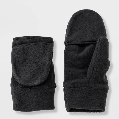 Fleece Flip Mittens - All In Motion™ Black