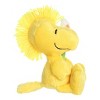 Aurora Small Woodstock Peanuts Timeless Stuffed Animal With Flower 6.5" - 4 of 4