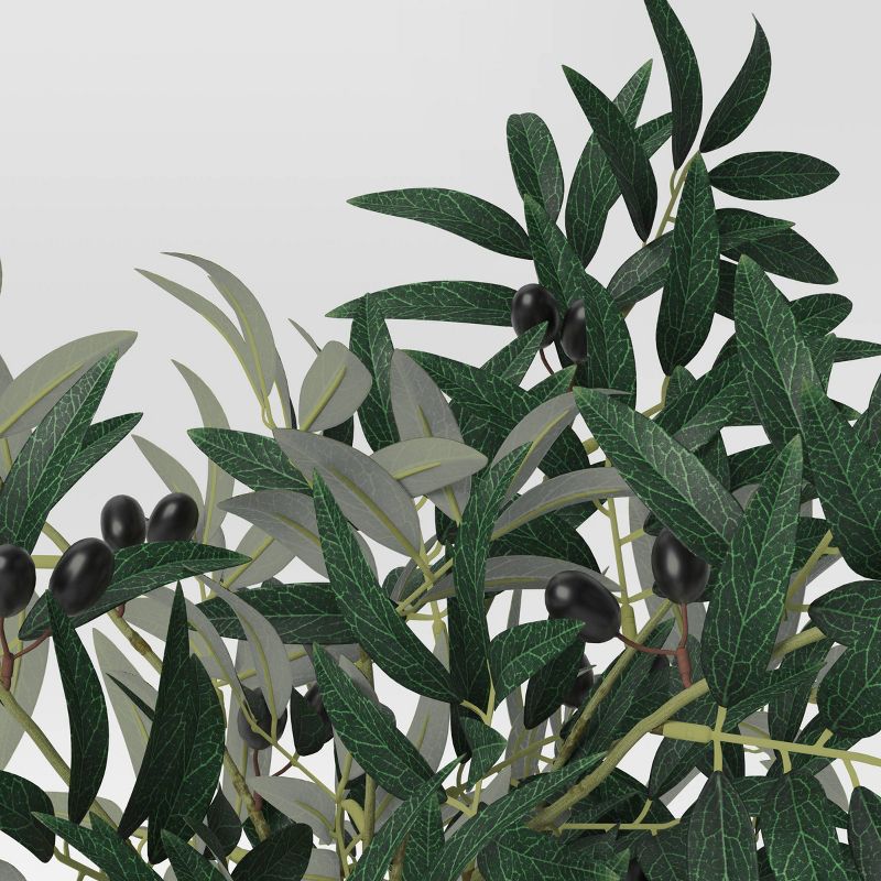 30&#34; Olive Tree in Pot Artificial Plant - Threshold&#8482;, 4 of 6