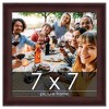 PosterPalooza | Square Linear Brown Picture Frame - UV Acrylic, Foam Board Backing, Hanging Hardware - 2 of 4