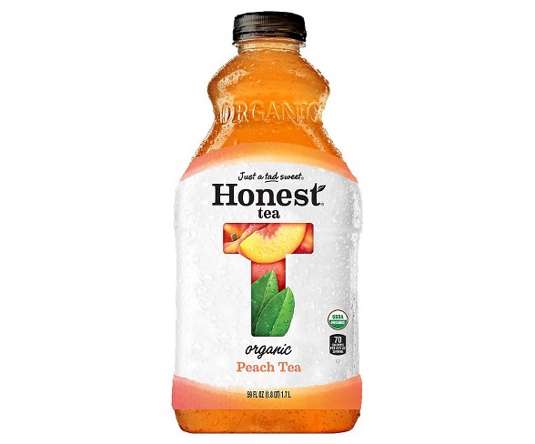 Honest Tea Peach White Tea- 59 fl oz Bottle