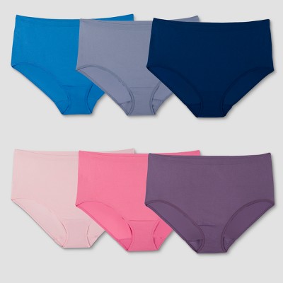 Seamless Briefs 6pk - Colors May Vary 