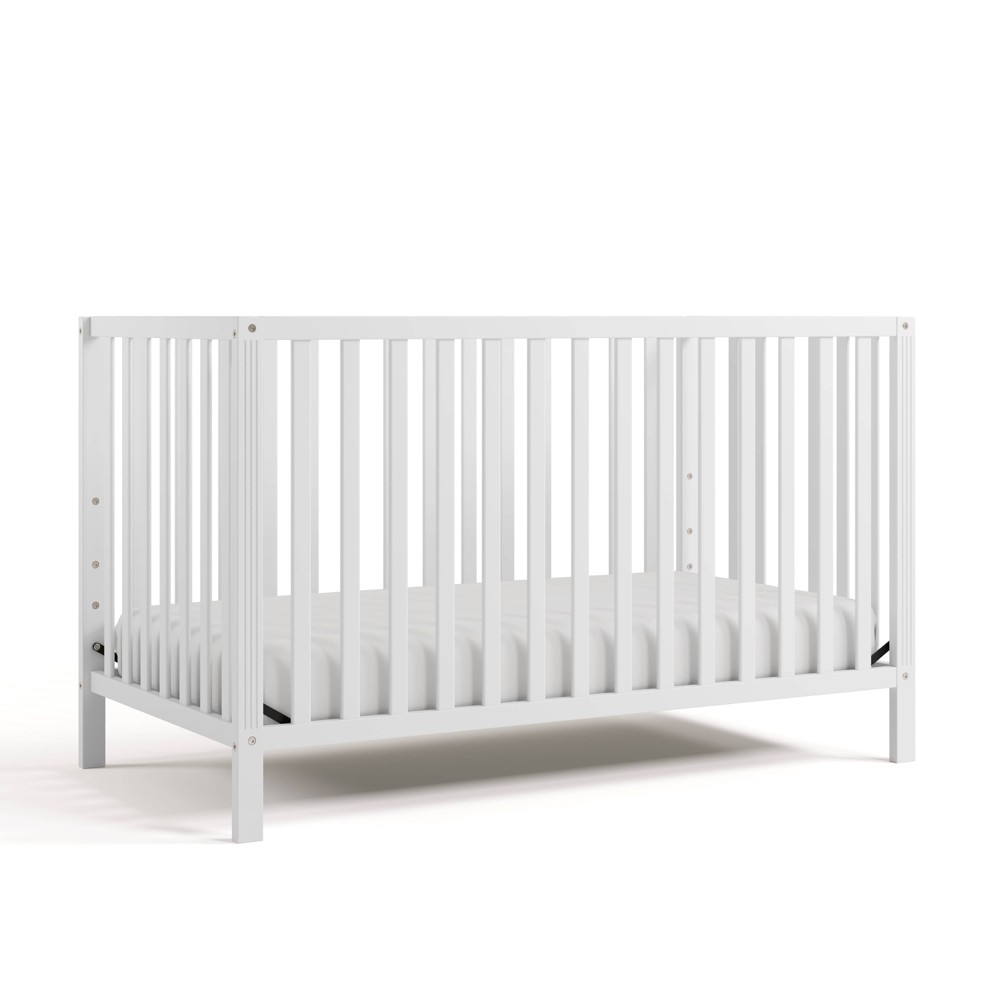 Photos - Cot Storkcraft Morningside 5-in-1 Convertible Crib - White