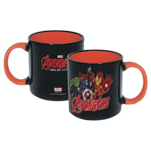 Ceramic Mug Avengers Marvel Pattern Cup - Idolstore - Merchandise And  Collectibles