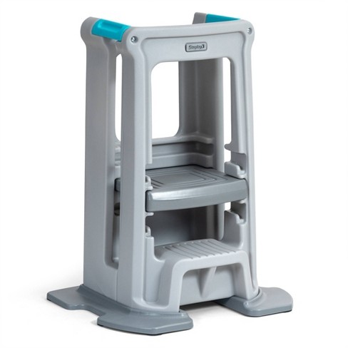 Boon Pivot Toddler Tower Step Stool - Gray : Target