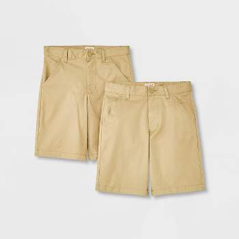 Boys' 2pk Uniform Chino Shorts - Cat & Jack™ 