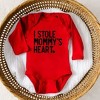 The Juniper Shop I Stole Mommy's Heart Baby Long Sleeve Bodysuit - 2 of 3