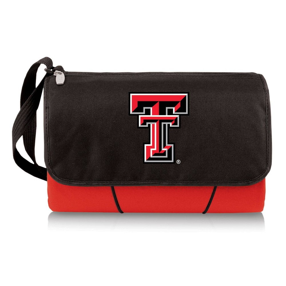 NCAA Texas Tech Red Raiders Blanket Tote Outdoor Picnic Blanket - Red