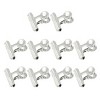 Unique Bargains Paper Ticket File Stainless Steel Springy Binder Clips 10 Pcs - 4 of 4