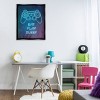 Stupell Industries 31"x25" Kids' Eat Play Sleep Neon Wall Art Framed - 2 of 4