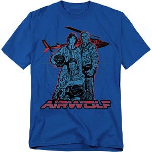Airwolf Graphic Adult T-Shirt - 1 of 4