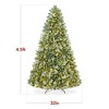 Best Choice Products Pre-Lit Frosted Scotch Pine Christmas Tree w/ 2-In-1 LED Lights - 2 of 4