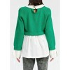 Women's Hailley Mixed Media Top - Jacquie The Label - 2 of 2