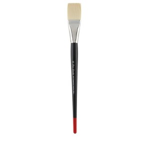 Creative Mark Powercryl Ultimate Acrylic Paint Brushes - Flat Assorted, Artist Paint Brushes, 3 Diameters of Synthetic Hair Filament, Fine Control of - 1 of 4