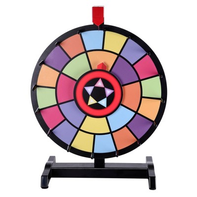 WinSpin Editable Color Dual Gear/  Circles 2 Pointers / Math Game / Teaching Templates  Prize Wheel Tabletop Spinning Carnival Party