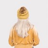 Perfectly Satined Tan Satin Lined Beanie With Pom - 4 of 4