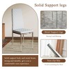 Sapphtopaz Modern Dining Chairs Set with Diamond Quilted High-Back PU Leather Dining Chair with Metal Legs Kitchen Chair for Dining Room - 4 of 4