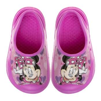 Disney Minie Mouse Girls Clogs closed toe with back strap sandals (Toddler)